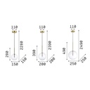 Equinoxe Suspension Lamp