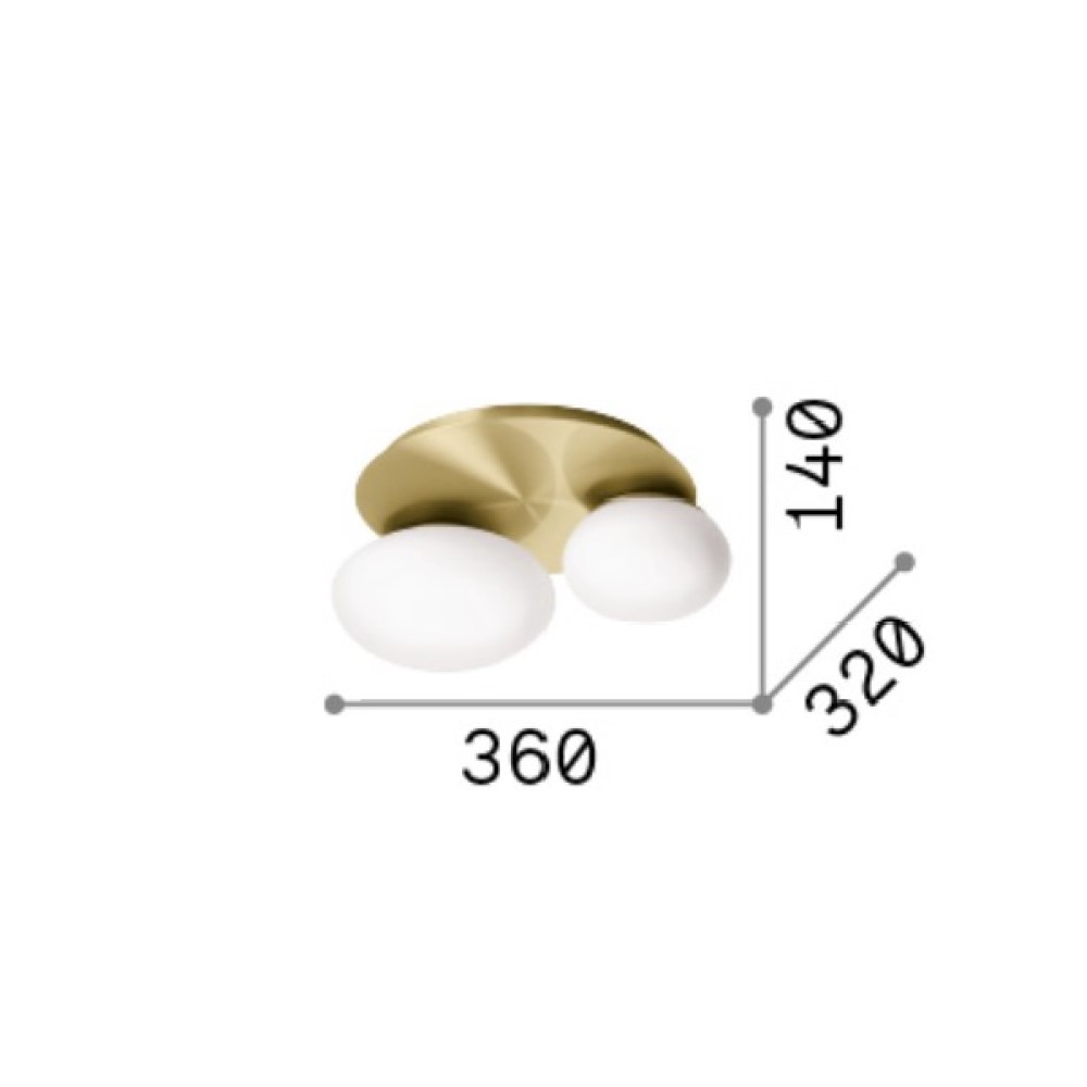 Ninfea Ceiling Light