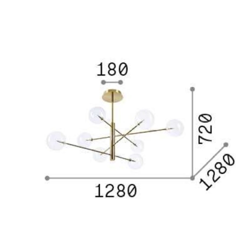 Equinoxe Suspension Lamp