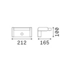 Swipe Sensor Outdoor Wall Light