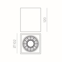 Perseo Ceiling Light