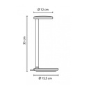 Oblique Portable Table Lamp