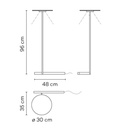 Flat 5957 Floor Lamp