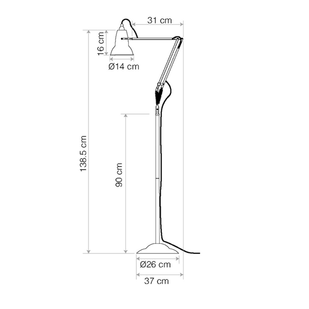 Original 1227 Floor Lamp