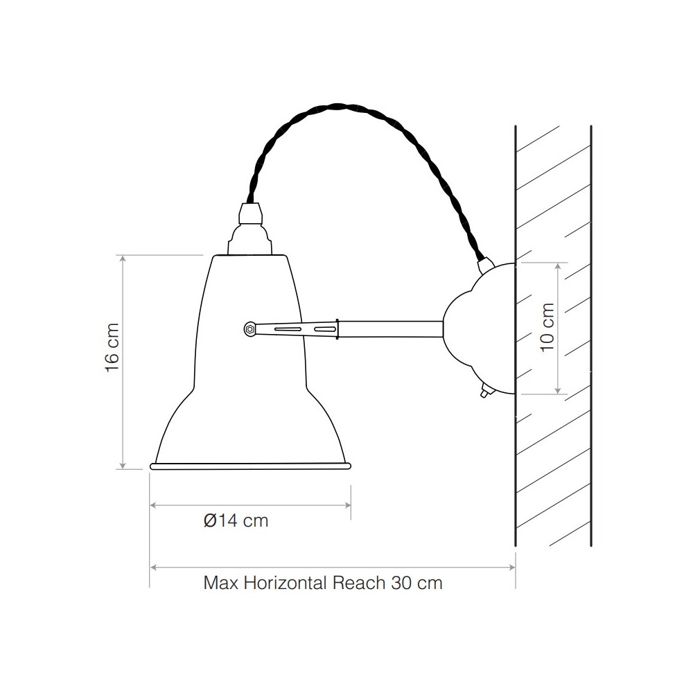 Original 1227 Wall Light