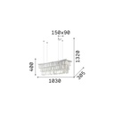 Martinez Suspension Lamp