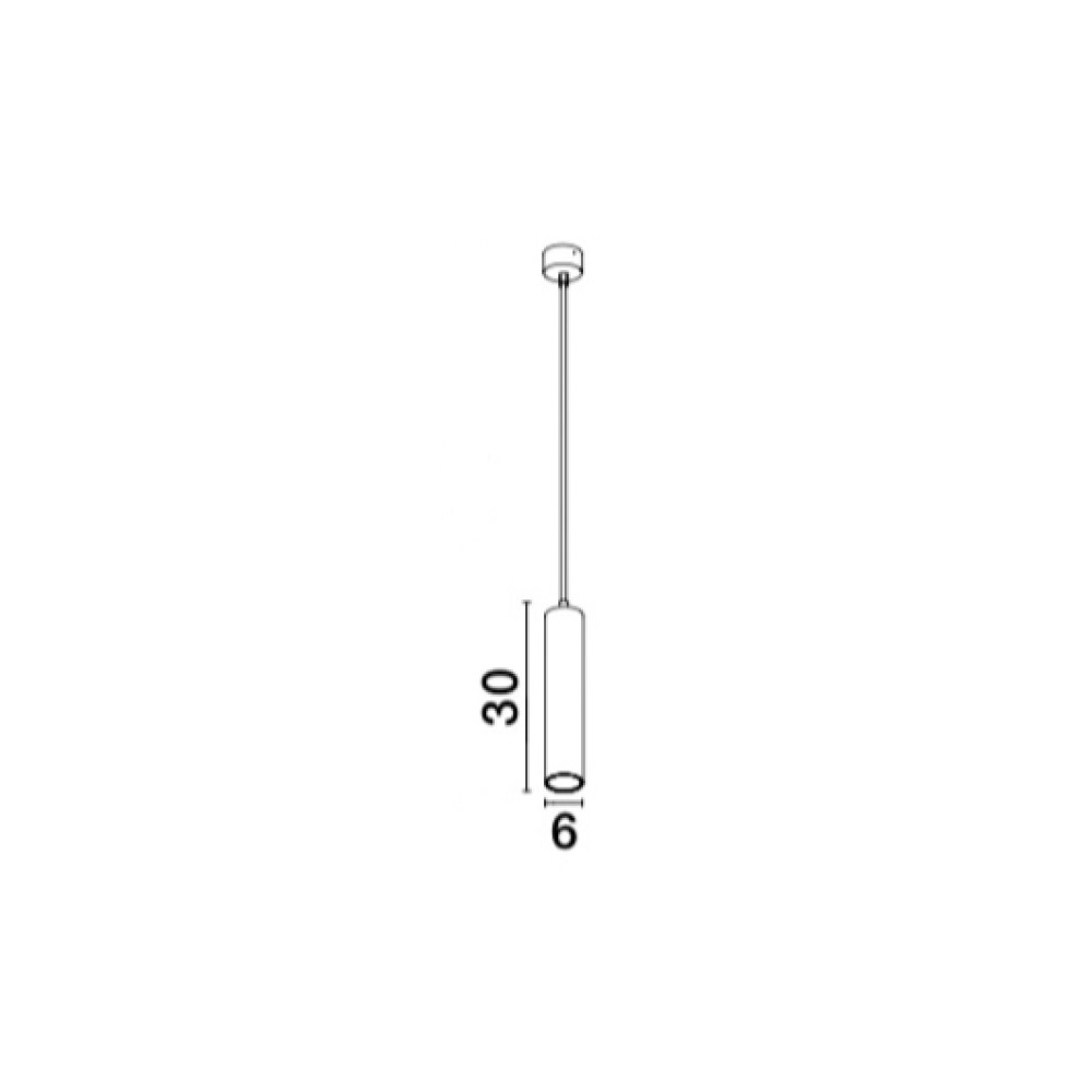 Shiru 3685 Pendant lamp Stone Cement, LED E27 1x15W, CL.I