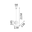 Cotton G9 Suspension Lamp