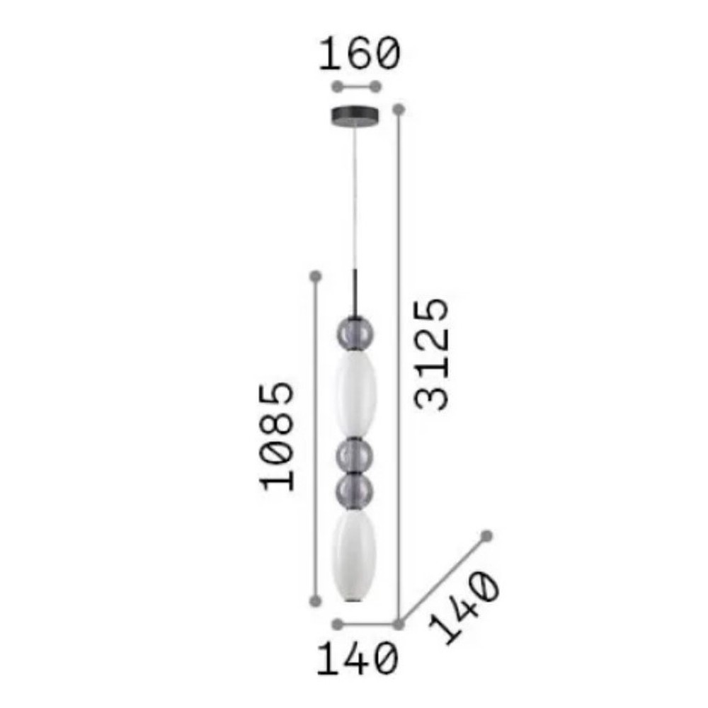 Lumiere 3 Suspension Lamp