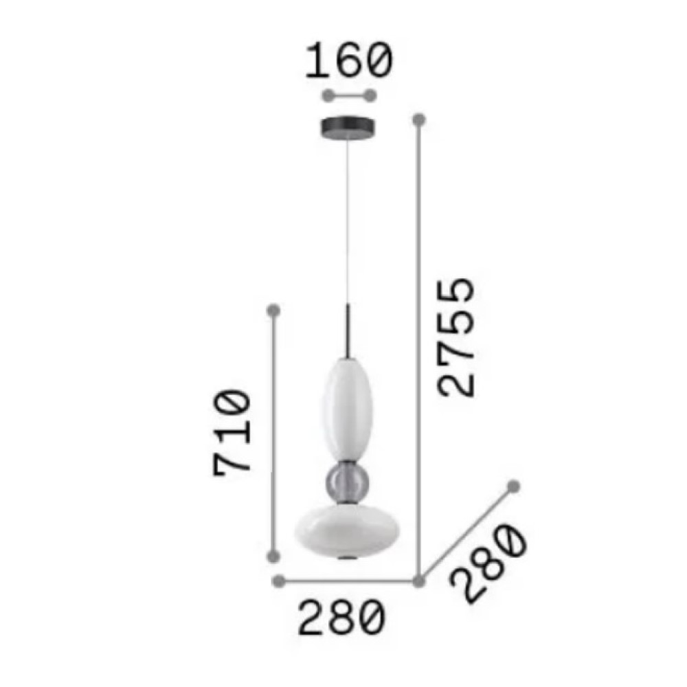 Lumiere 1 Suspension Lamp