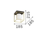 Lingotto 1 Ceiling Light