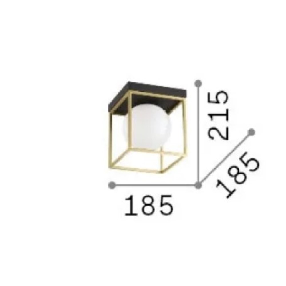 Lingotto 1 Ceiling Light
