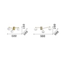 Hermes 3 Ceiling Light