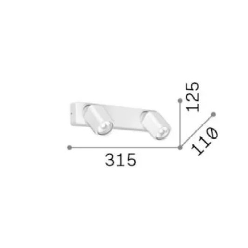 Rudy 2 Wall Light