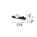 Ping Pong Wall Light