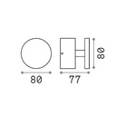 Toffe Outdoor Wall Light