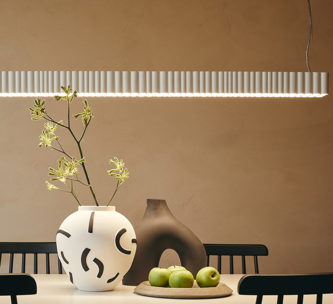 Calipso Linear Suspension Lamp App Compatible