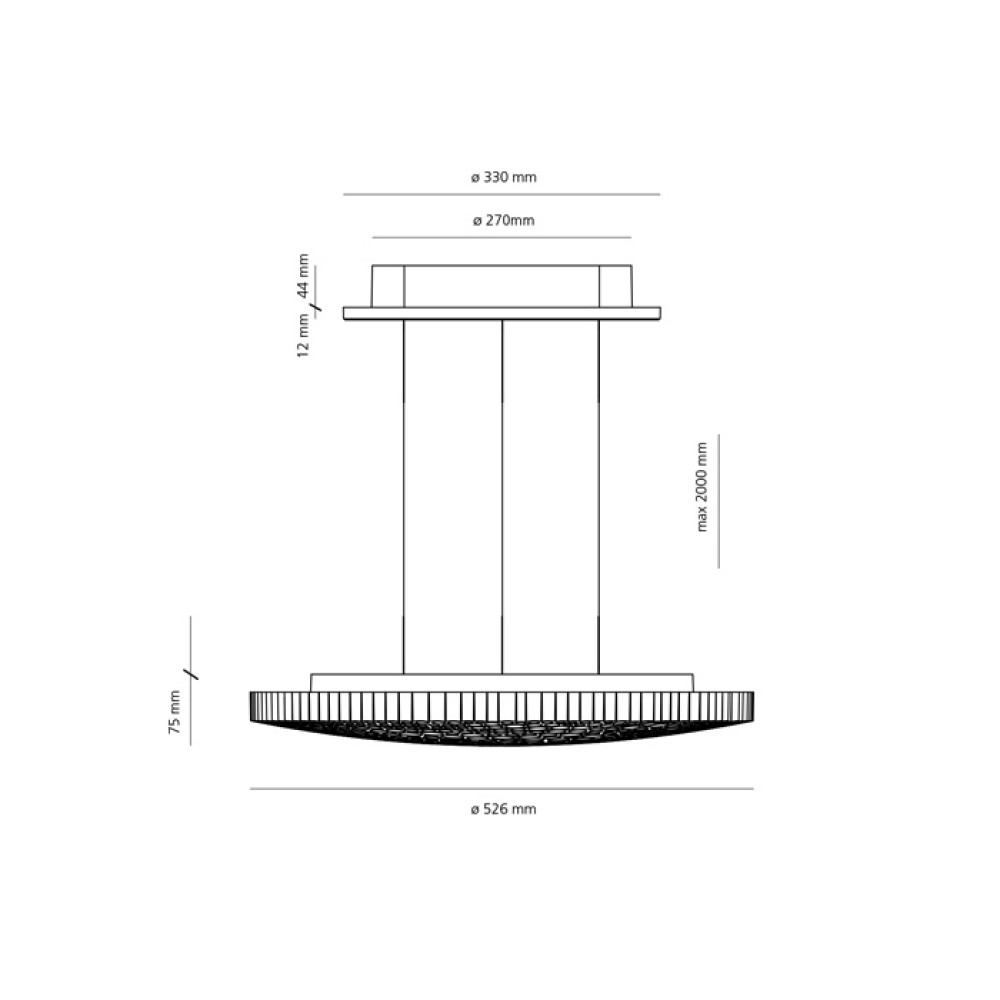 Calipso Suspension Lamp