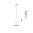 Stablight "C" Suspension Lamp