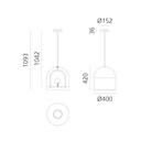 Yanzi Suspension Lamp