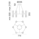 Zephyr Suspension Lamp