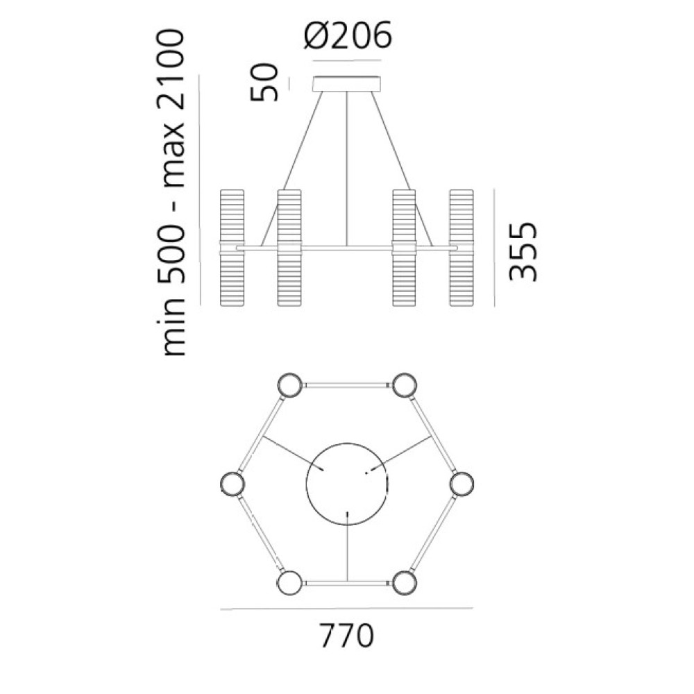 Zephyr Suspension Lamp