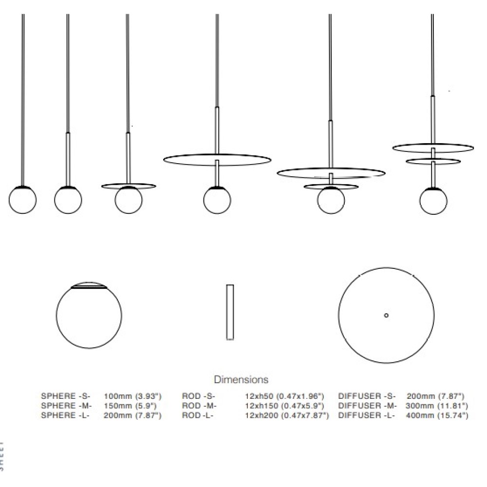 Celeste Suspension Lamp