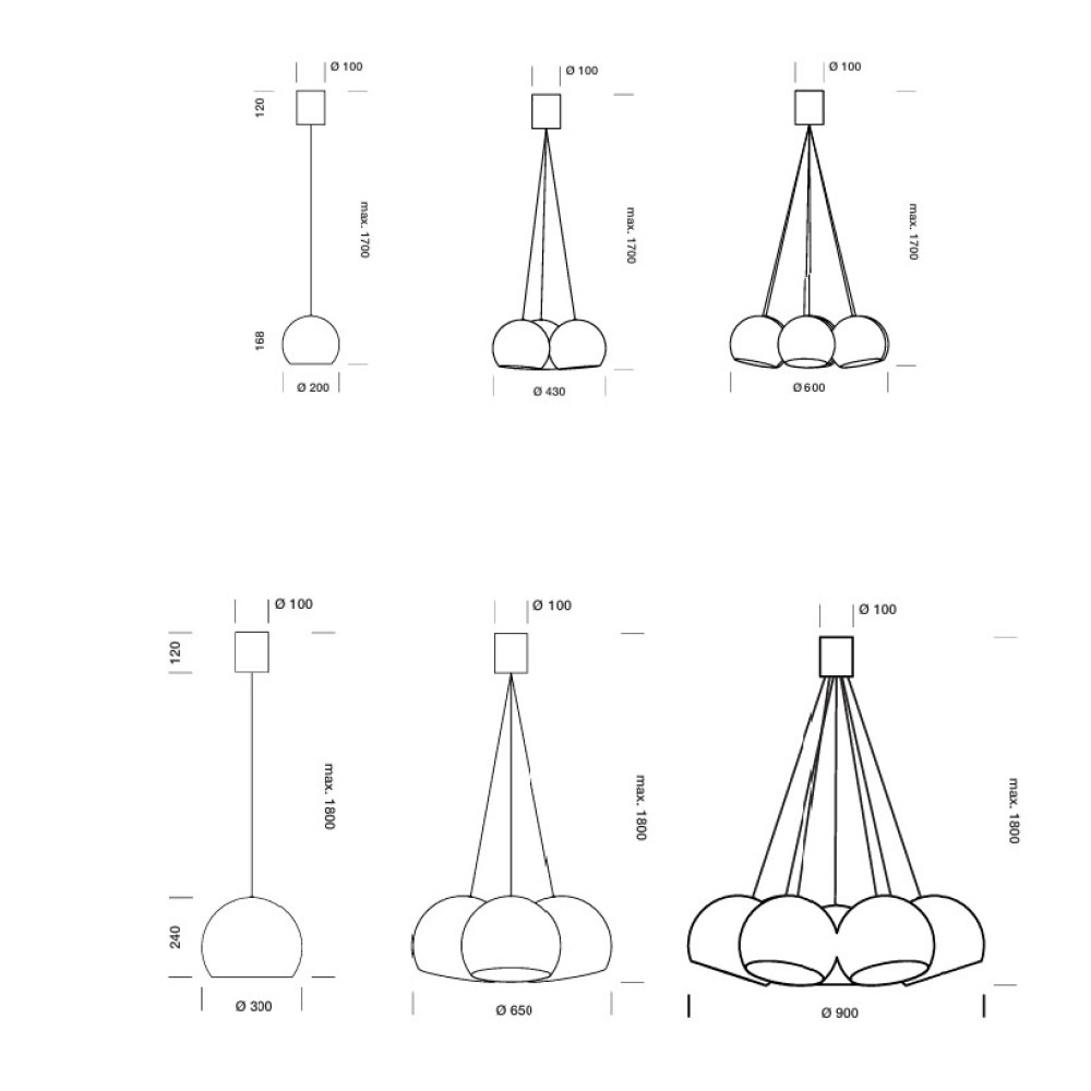 Sphere Suspension Lamp