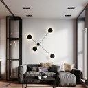 Round Control Ceiling and Wall Light