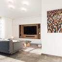 Round Control Ceiling and Wall Light