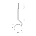 Spin LED Suspension Lamp