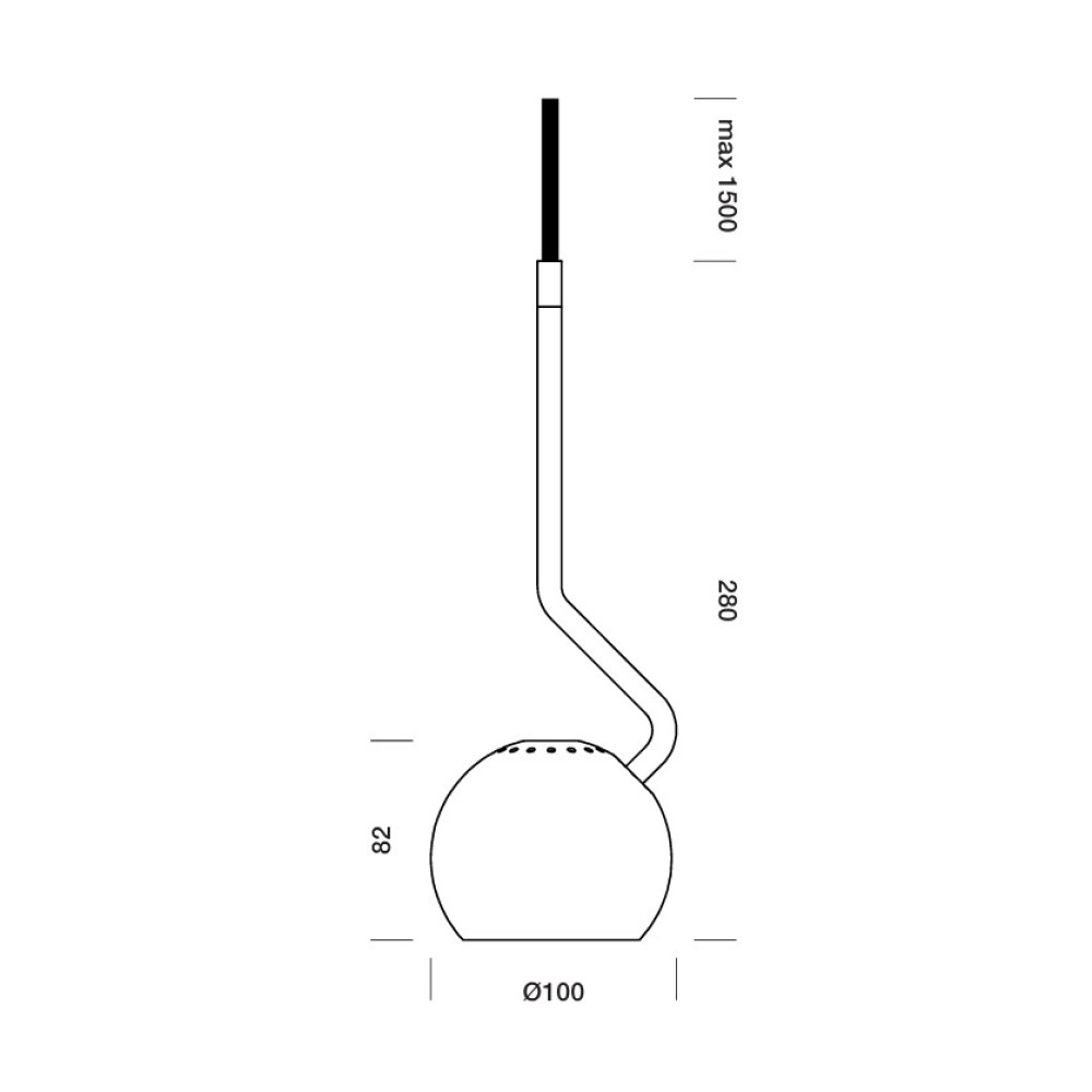 Spin LED Suspension Lamp