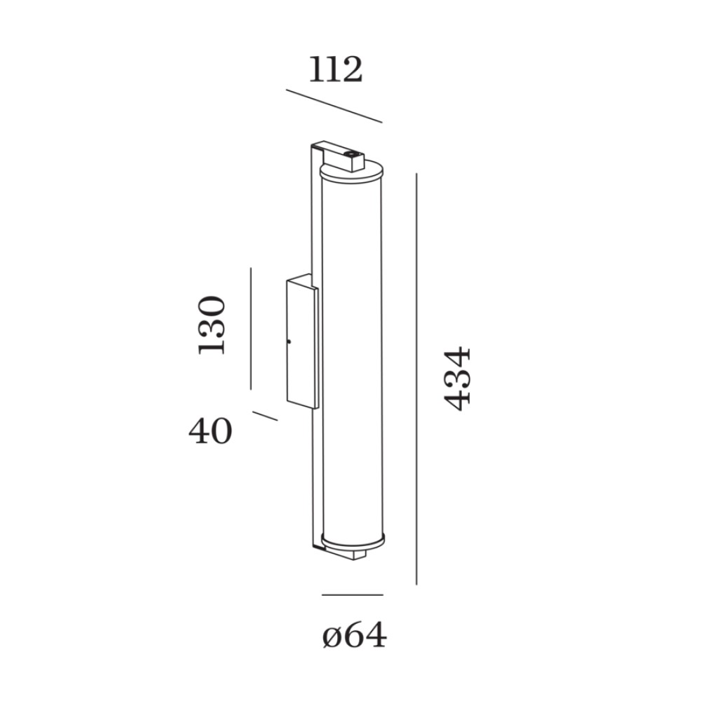 Ribelle IP65 1.0 Outdoor Wall Light