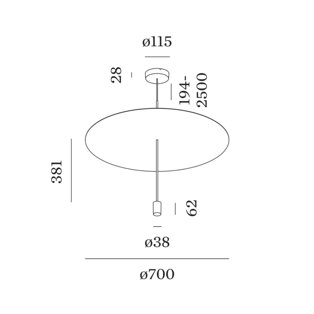 Shedda 2.0 Suspension Lamp