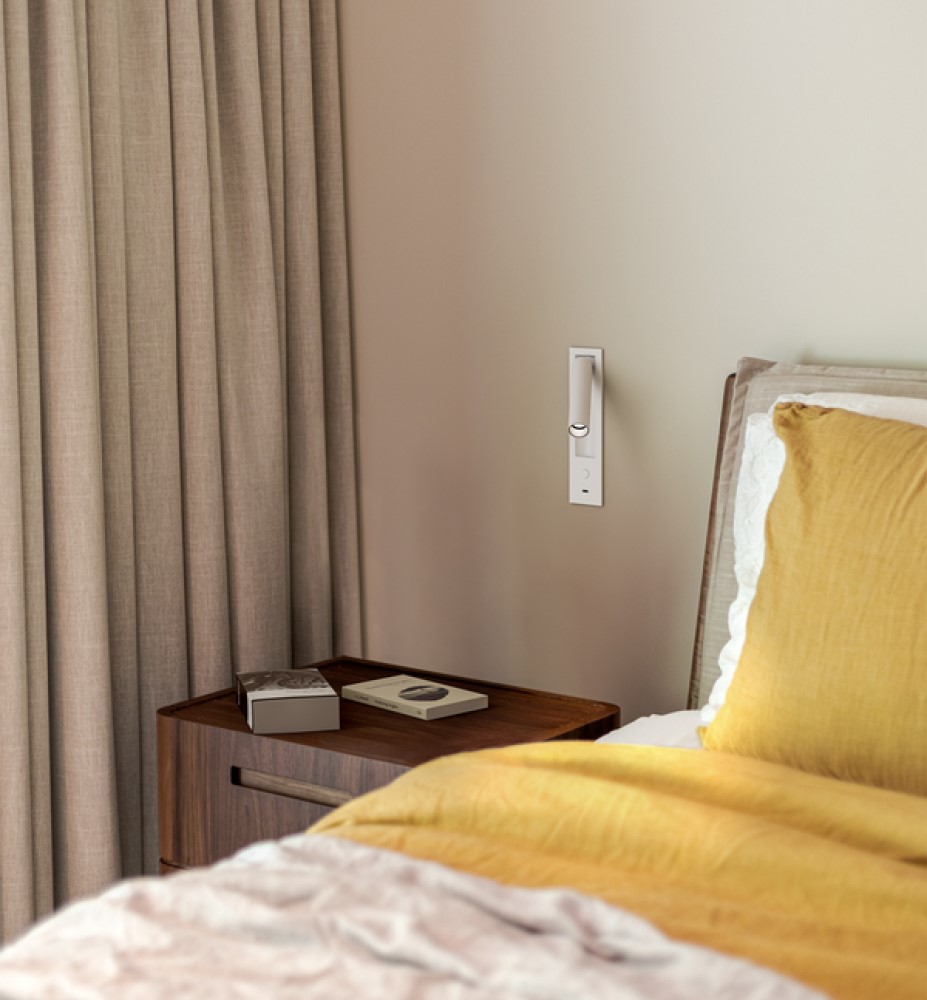 Match Snooze 1.0 Semi Recessed Wall Light