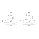 Wave Soft 1.0 Suspension Lamp
