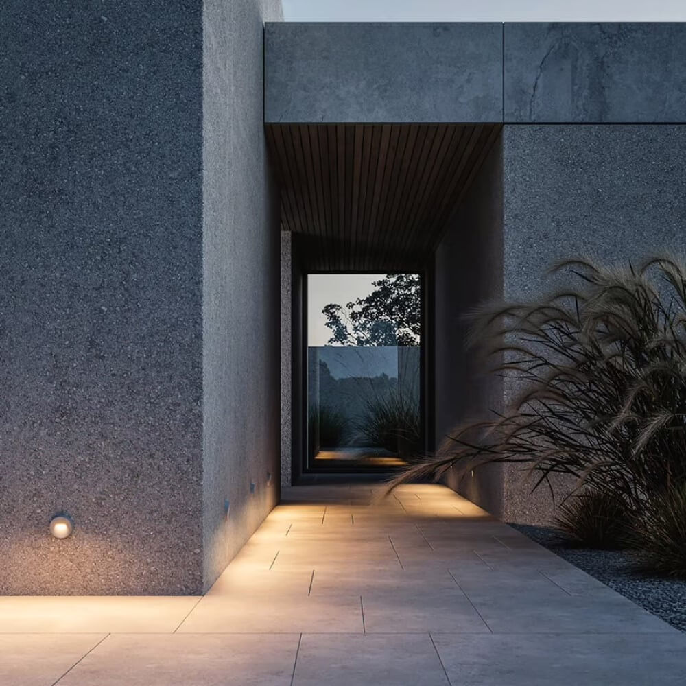 Metropoli LED Outdoor Ceiling and Wall Light
