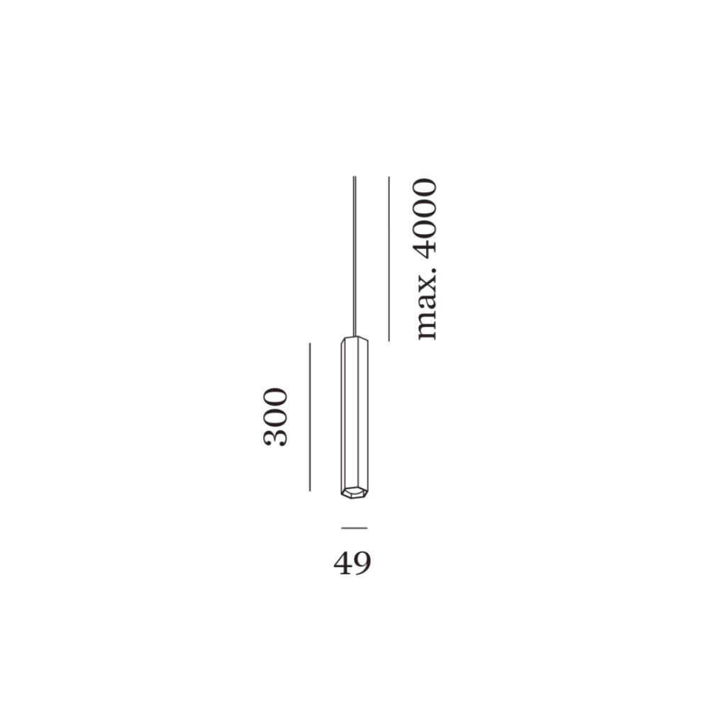 Hexo Mini 3.0 LED Suspesnion Lamp