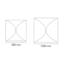 Ariette Wall and Ceiling Light