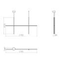 Coordinates S2 CLIII Suspension Lamp
