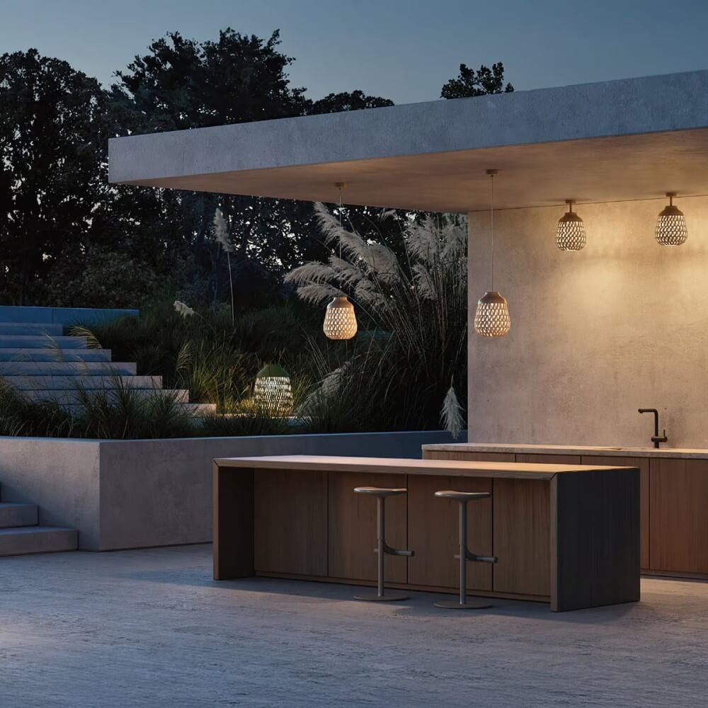 Stitch Outdoor Suspension Lamp