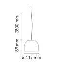 Wan Suspension Lamp
