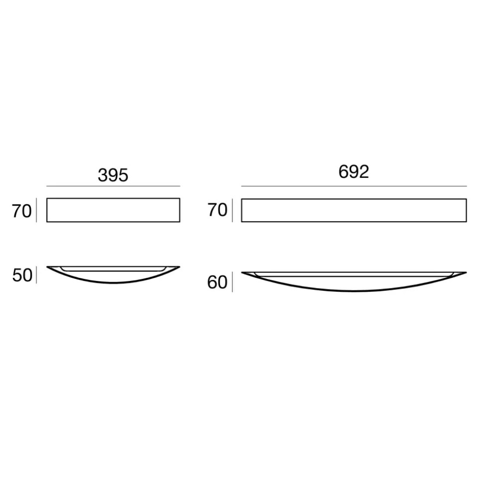 Curvé LED Wall Light