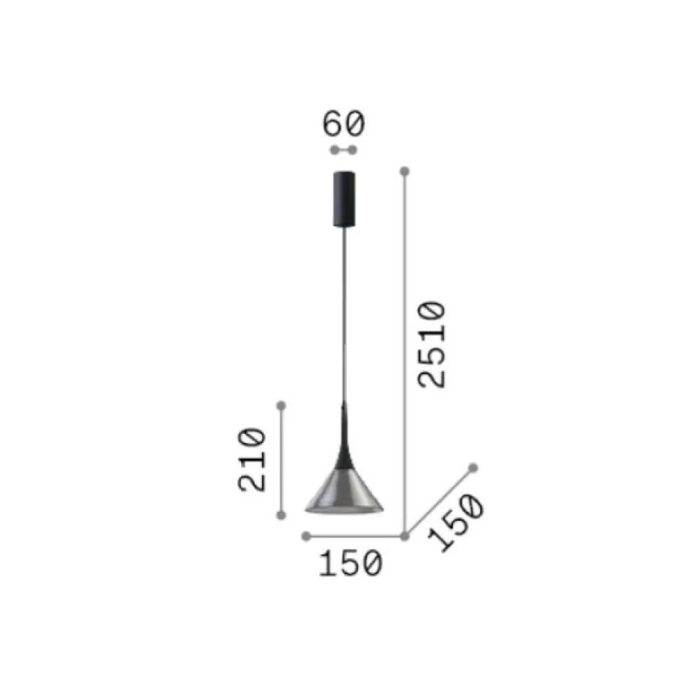 Cocktail LED Suspesnion Lamp