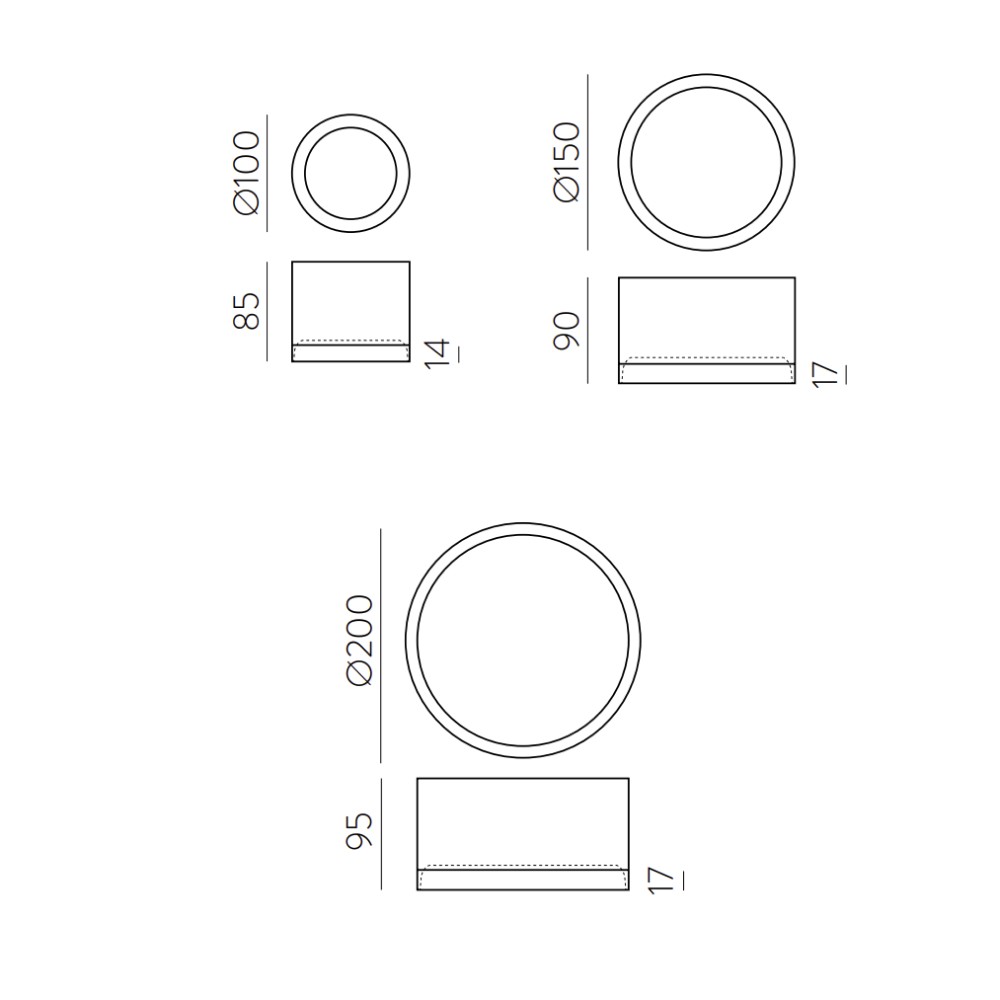 Tech Ceiling Light