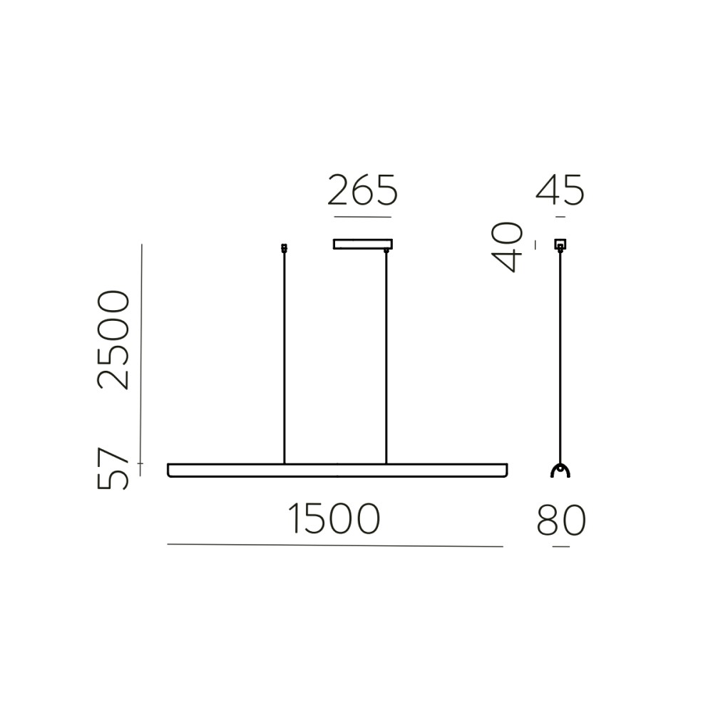Alma Suspension Lamp