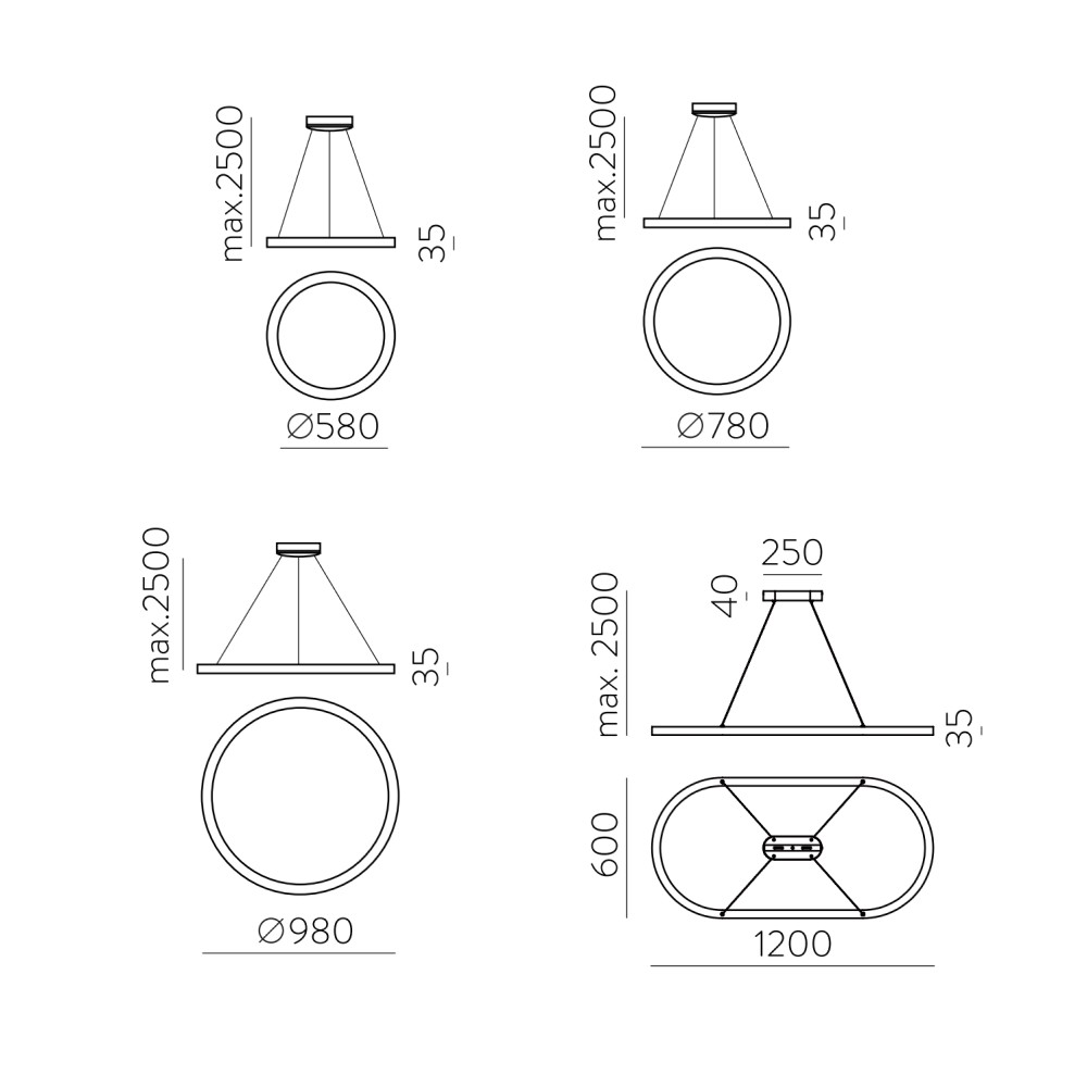 Grace Suspension Lamp