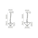 Yara Suspension Lamp