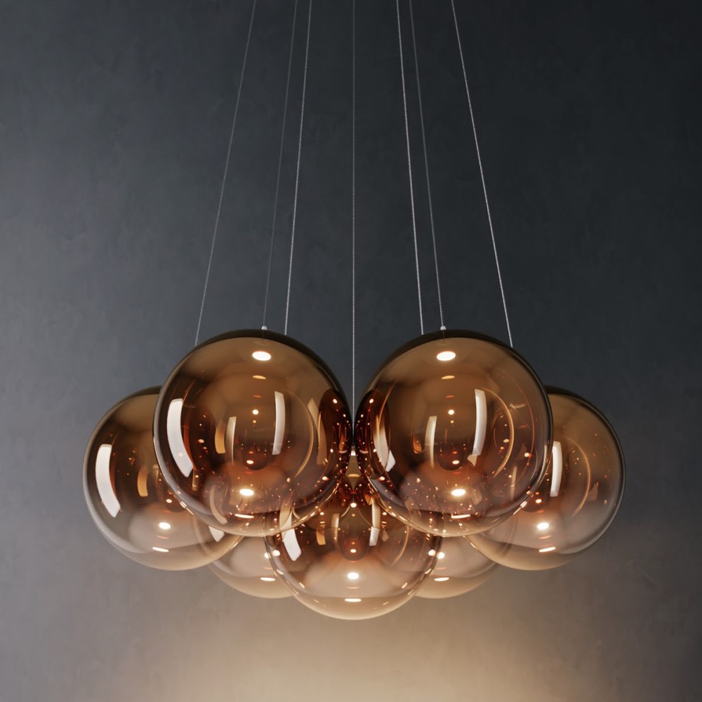 Random Cloud 23 Lights Ø28 Suspension Lamp