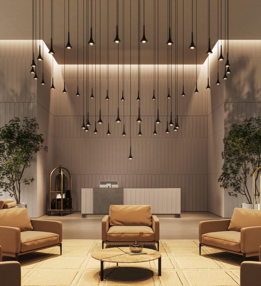 Rain Suspension Lamp